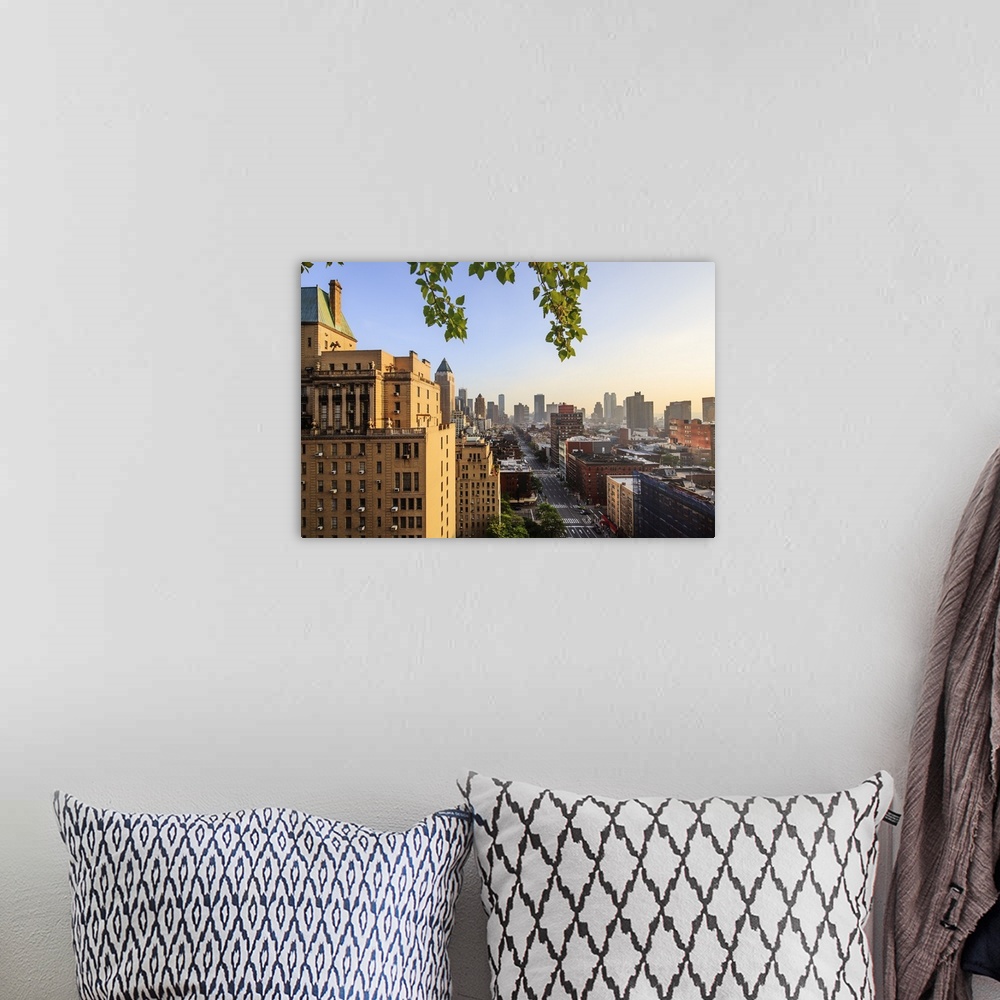 A bohemian room featuring New York, New York City, Manhattan, The city from Thompson hotel.