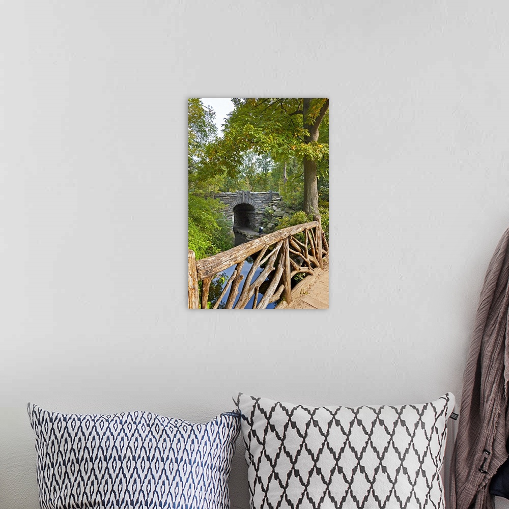 A bohemian room featuring New York, New York City, Central Park, Glen Span Arch and Rustic bridge