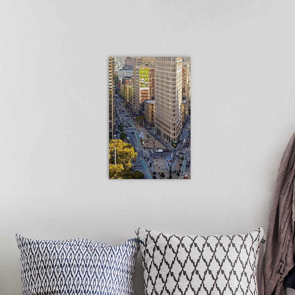 A bohemian room featuring New York, New York City, Flat Iron Building, 5th Avenue, Broadway
