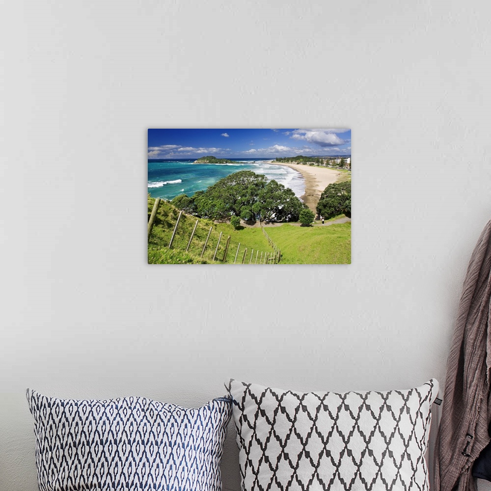A bohemian room featuring New Zealand, North Island, Bay of Plenty, Mt, Maunganui beach