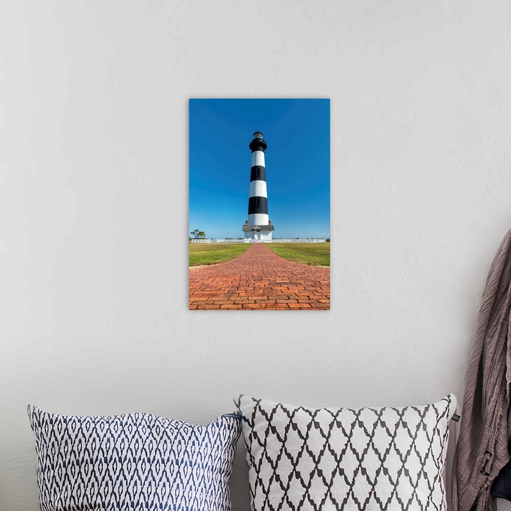 A bohemian room featuring North Carolina, Outer Banks, Bodie Island, lighthouse.