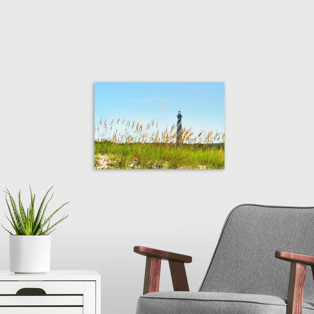 A modern room featuring North Carolina, Outer Banks, Cape Hatteras National Seashore, Cape Hatteras Light.