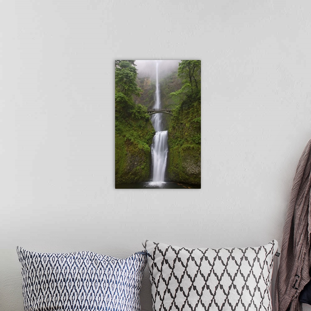 A bohemian room featuring USA, Oregon, Multnomah falls, Columbia River Gorge region.