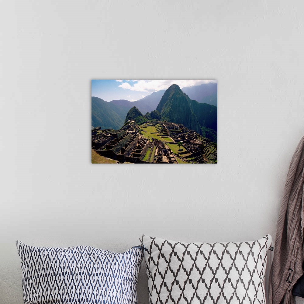 A bohemian room featuring Peru, Cuzco, Machu Picchu