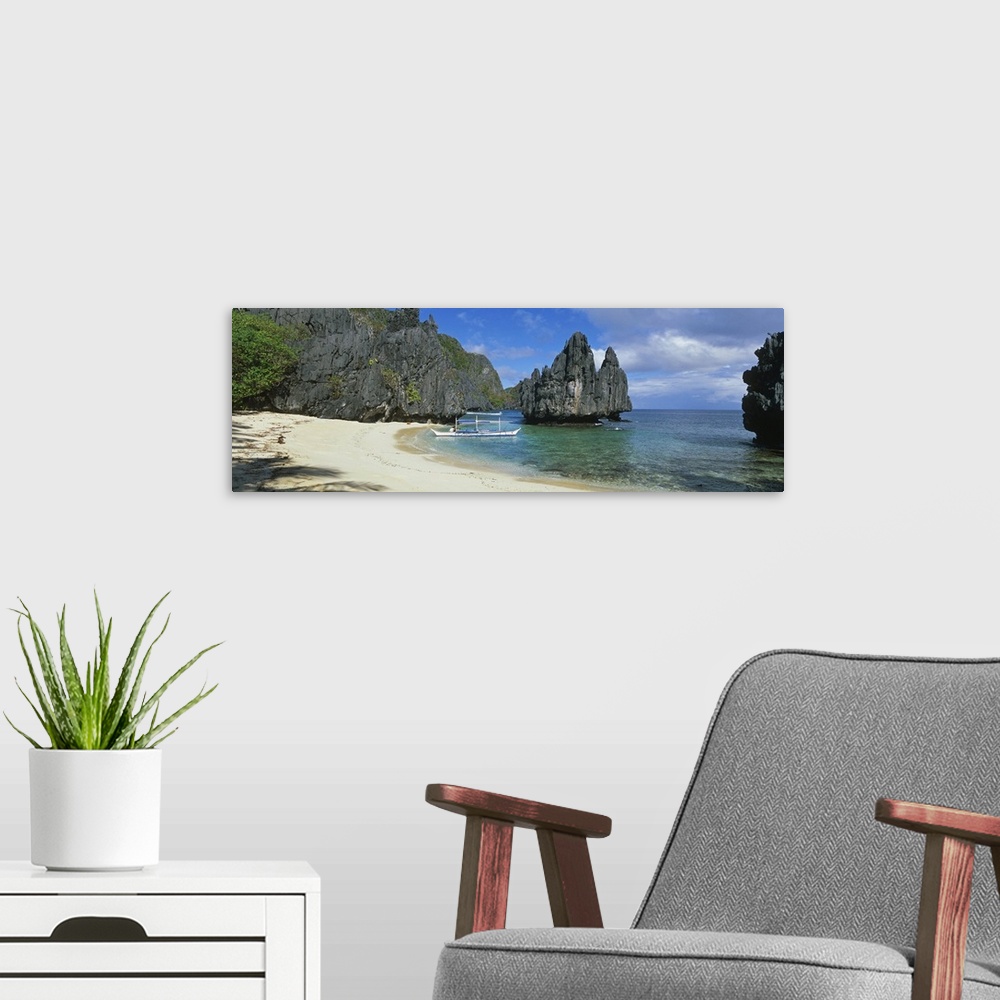 A modern room featuring Philippines, Palawan, Southeast Asia, El Nido, Bacuit archipelago