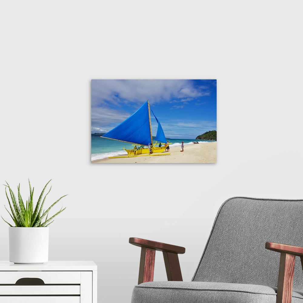 A modern room featuring Philippines, Visayan islands, Pacific ocean, Boracay island, White Beach
