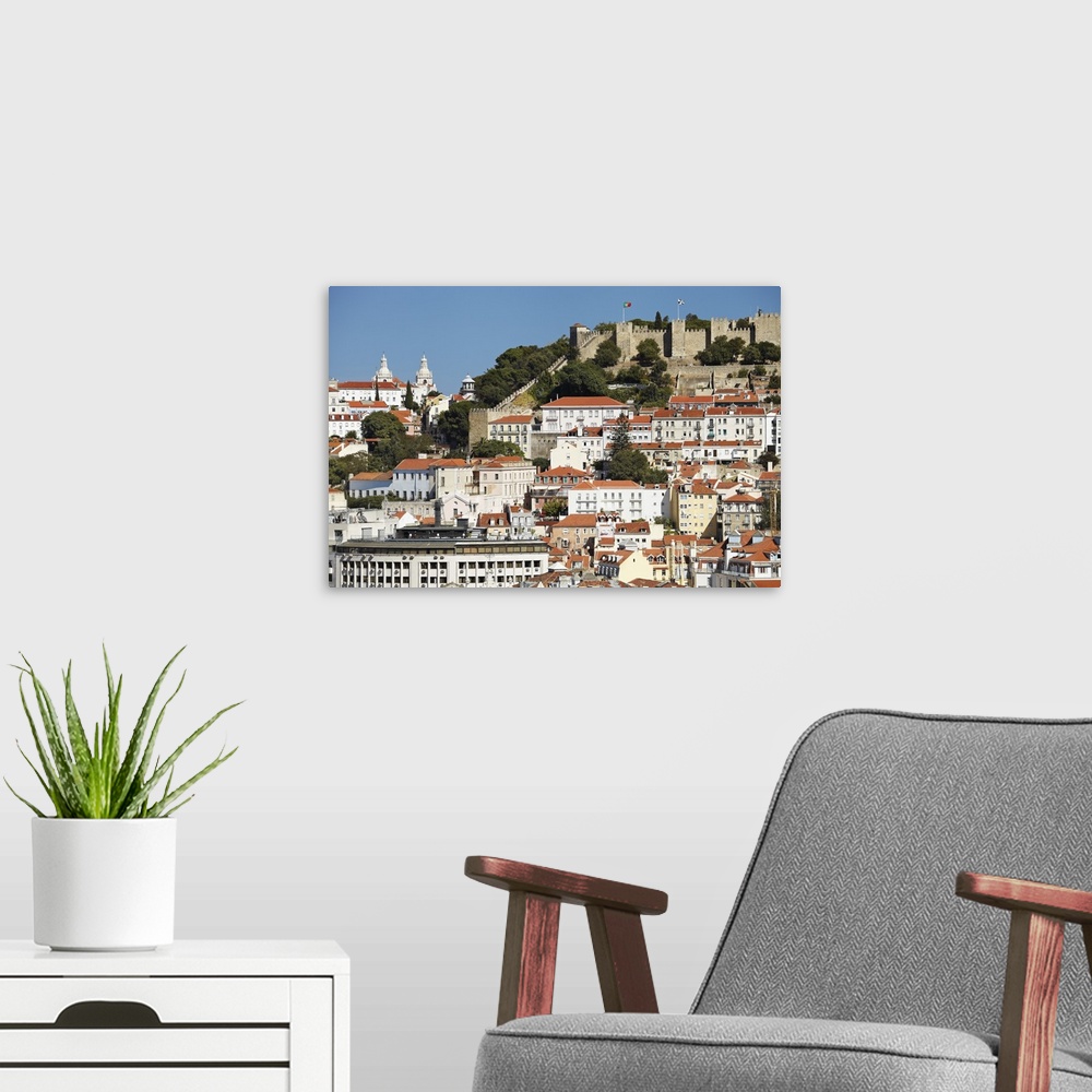 A modern room featuring Portugal, Distrito de Lisboa, Lisbon, Castelo de Sao Jorge