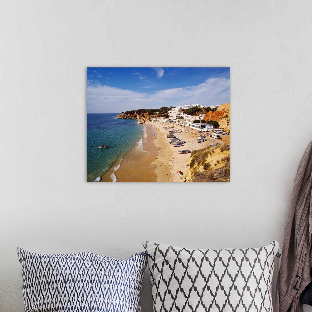 A bohemian room featuring Portugal, Faro, Albufeira, Atlantic ocean, Algarve, Olhos de Agua beach