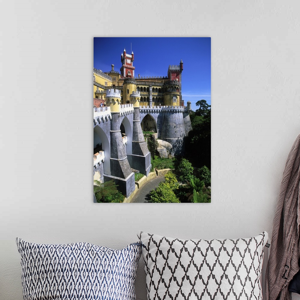 A bohemian room featuring Portugal, Sintra, Palacio da Pena