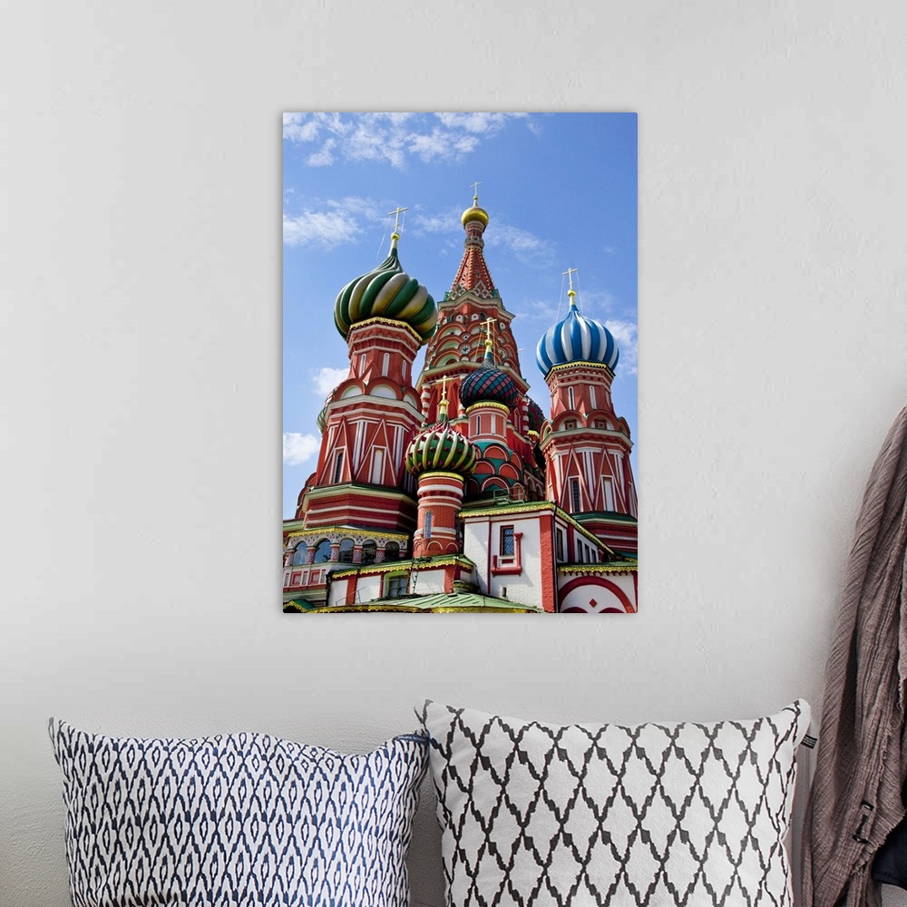 A bohemian room featuring Russia, Moscow Oblast, Moscow, Red Square, St Basil's Cathedral