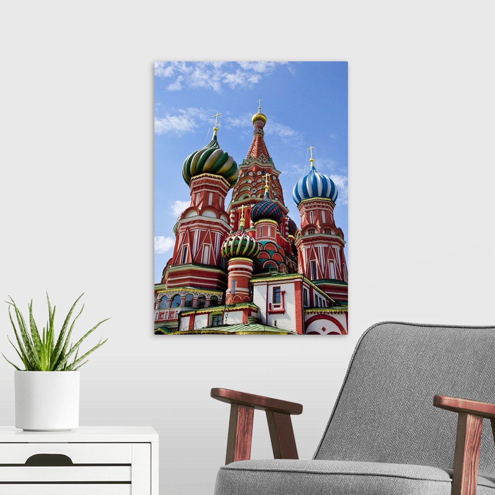 A modern room featuring Russia, Moscow Oblast, Moscow, Red Square, St Basil's Cathedral