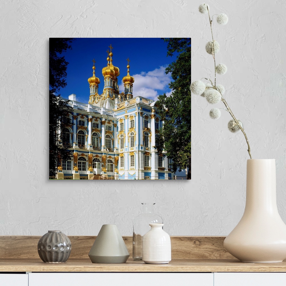 A farmhouse room featuring Russia, Saint Petersburg, (Leningrad), Catherine Palace in Pushkin