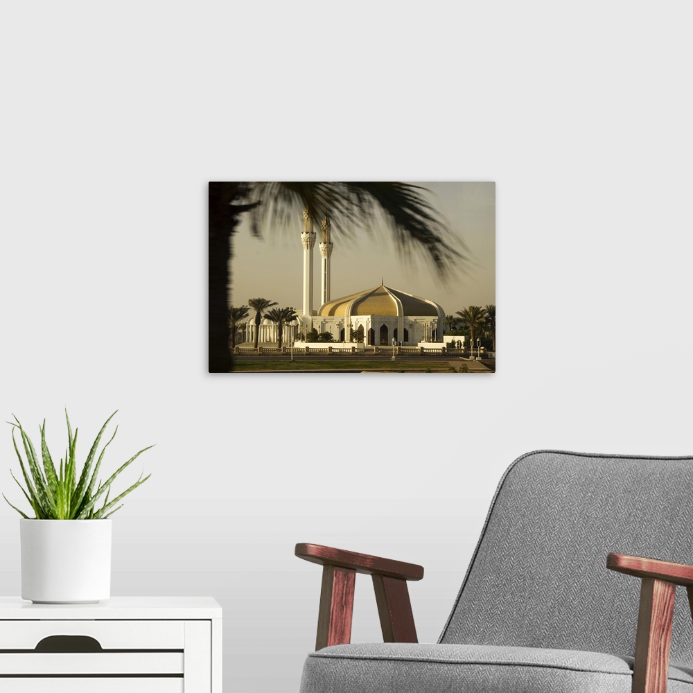 A modern room featuring Saudi Arabia, Makkah, Middle East, Arabian peninsula, Jiddah, Mosque on the corniche