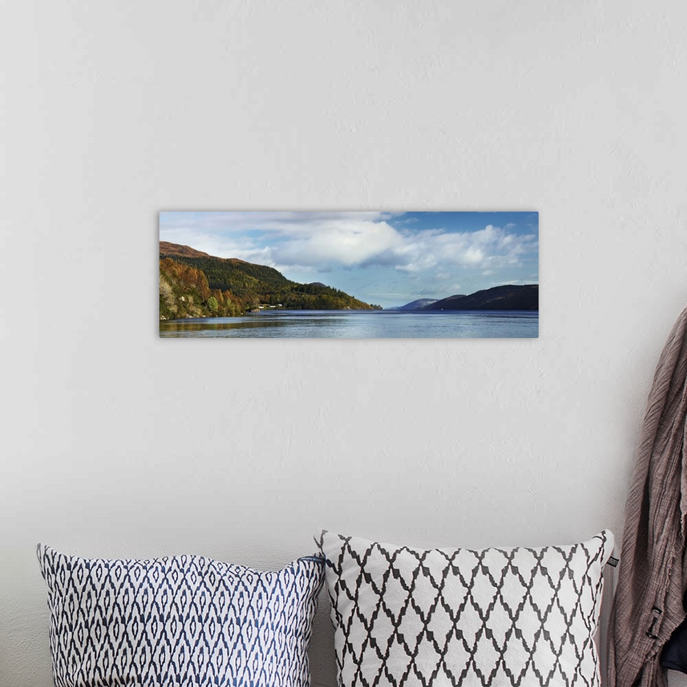A bohemian room featuring United Kingdom, UK, Scotland, Great Britain, Loch Ness, Loch Ness Panoramic