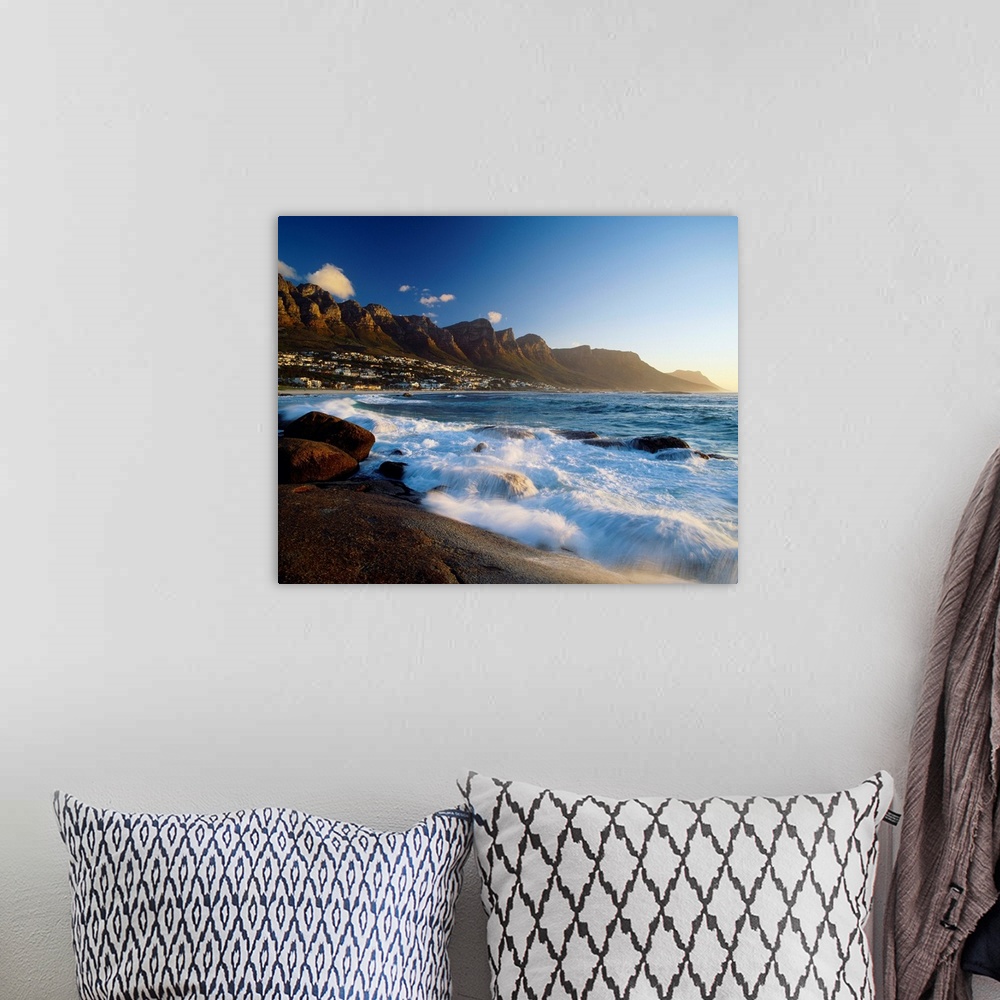 A bohemian room featuring South Africa, Cape Town, Camps Bay and Twelve Apostles (mountain range)