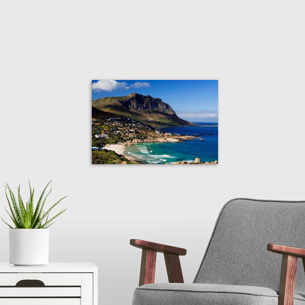 A modern room featuring South Africa, Western Cape, Cape Peninsula, LLandudno bay