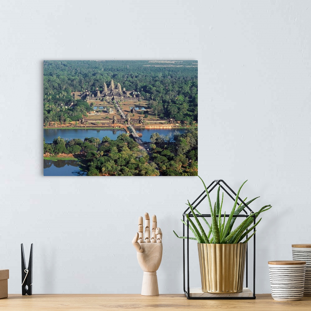 A bohemian room featuring Southeast Asia, Cambodia, Kampuchea, Angkor Wat temple