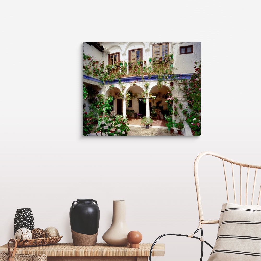 A farmhouse room featuring Spain, Andalucia, Typical courtyard (patio)