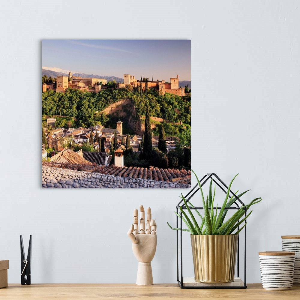 A bohemian room featuring Spain, Andalusia, Granada, Alhambra Palace