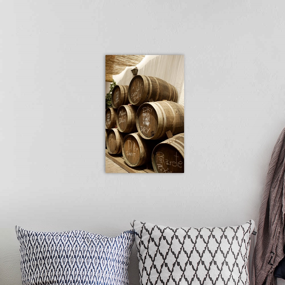 A bohemian room featuring Spain, Andalusia, Ronda, Wine barrels