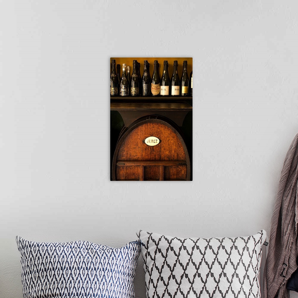 A bohemian room featuring Spain, Arag..n, Saragossa, Bodegas Almau Tapas Bar, wine and Jerez barrel