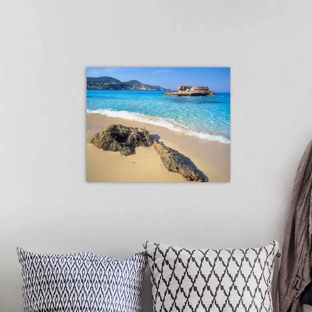 A bohemian room featuring Spain, Balearic Islands, Ibiza, Cala Tarida beach