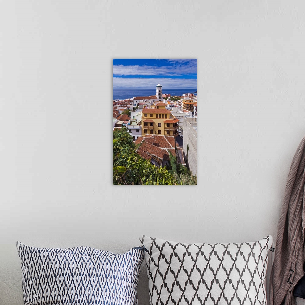 A bohemian room featuring Spain, Canary Islands, Tenerife, Garachico.