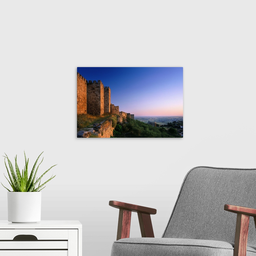 A modern room featuring Spain, Extremadura, Trujillo, The Castle