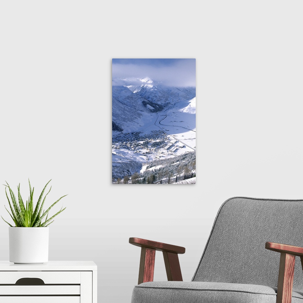 A modern room featuring Switzerland, Alps, Uri, Andermatt, panoramic view