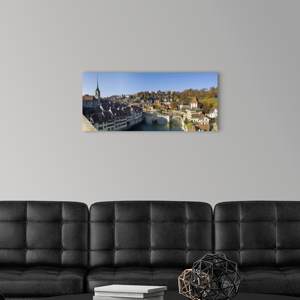 A modern room featuring Switzerland, Bern, Bern, Aare River and Old Town