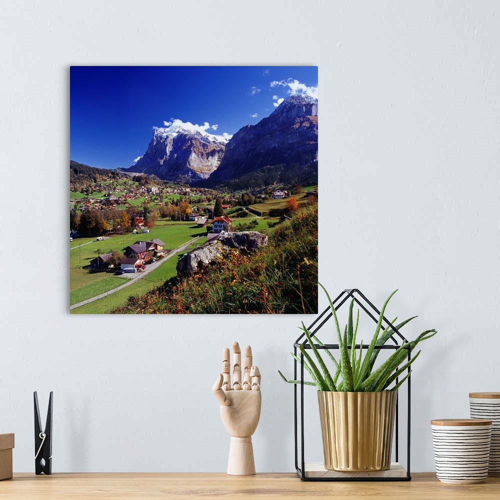 A bohemian room featuring Switzerland, Bern, Berner Oberland, Grindelwald