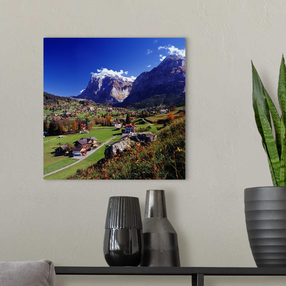 A modern room featuring Switzerland, Bern, Berner Oberland, Grindelwald