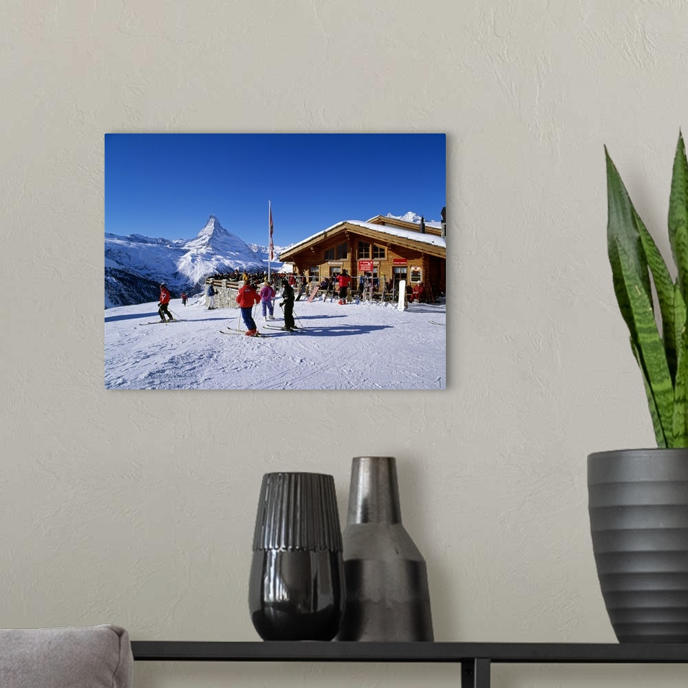 A modern room featuring Switzerland, Valais, Zermatt, Sonneggia and Cervino refuges