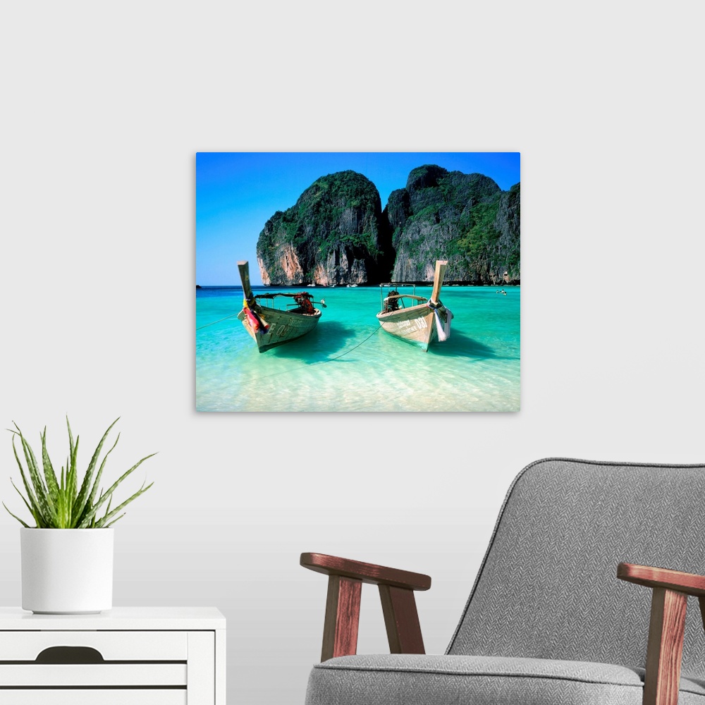 A modern room featuring Thailand, Andaman Sea, Phi Phi Lay Island, Maya Bay