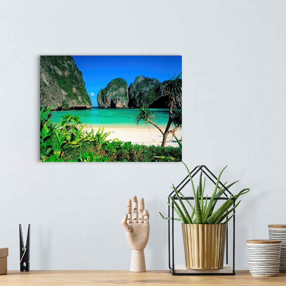 A bohemian room featuring Thailand, Andaman Sea, Phi Phi Lay Island, Maya Beach