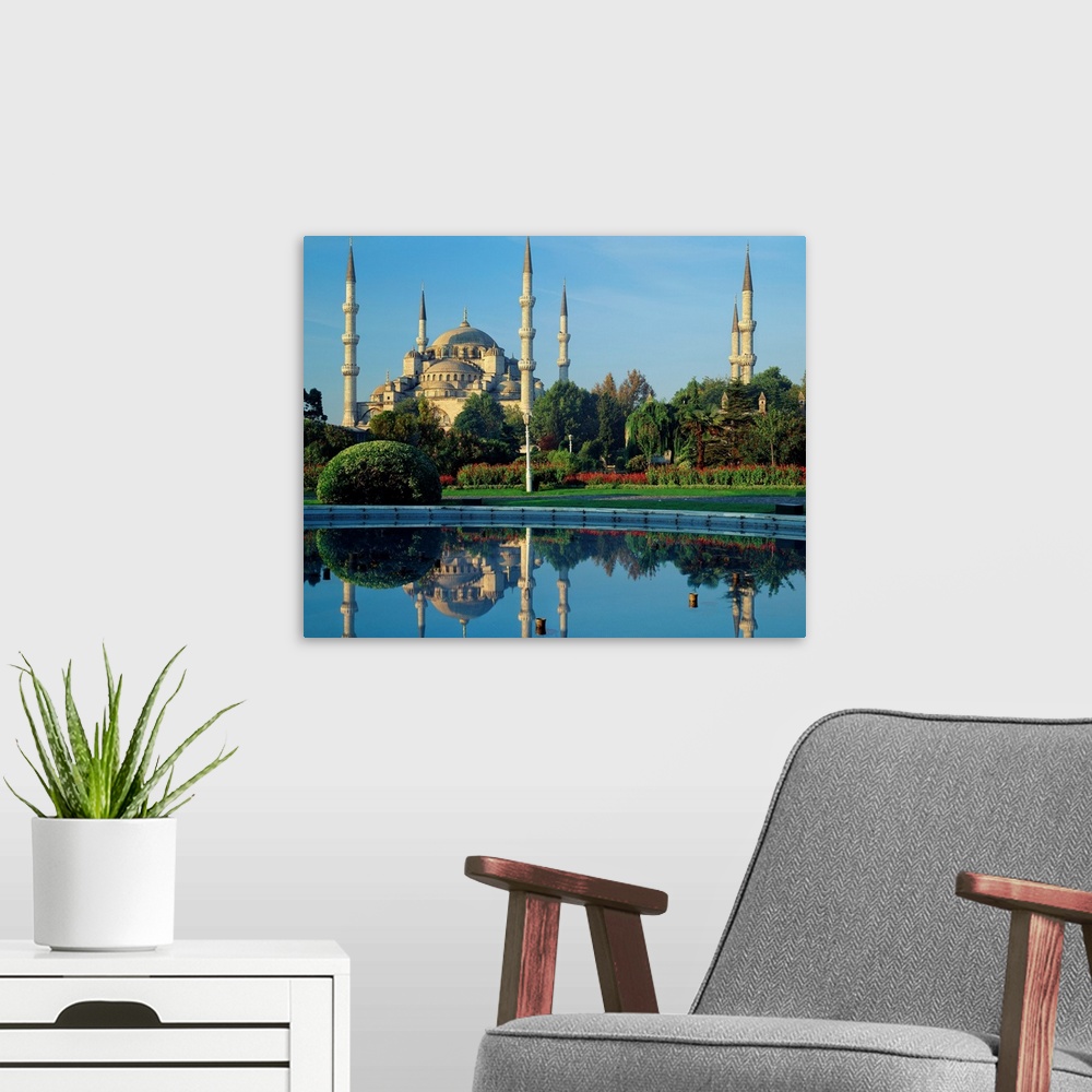 A modern room featuring Turkey, Asia Minor, Istanbul, Blue Mosque (Sultan Ahmet Mosque)