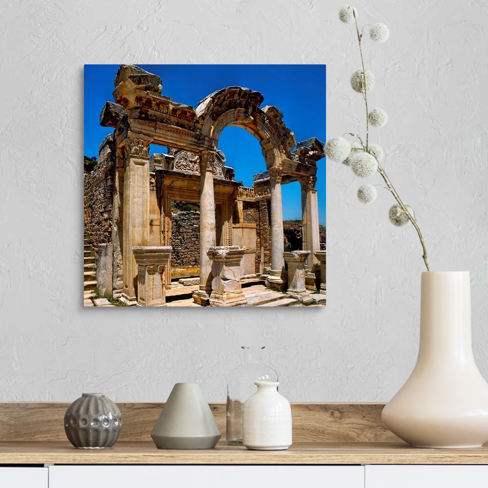 A farmhouse room featuring Turkey, Ephesus, Curetes's Street, Hadrian's Temple