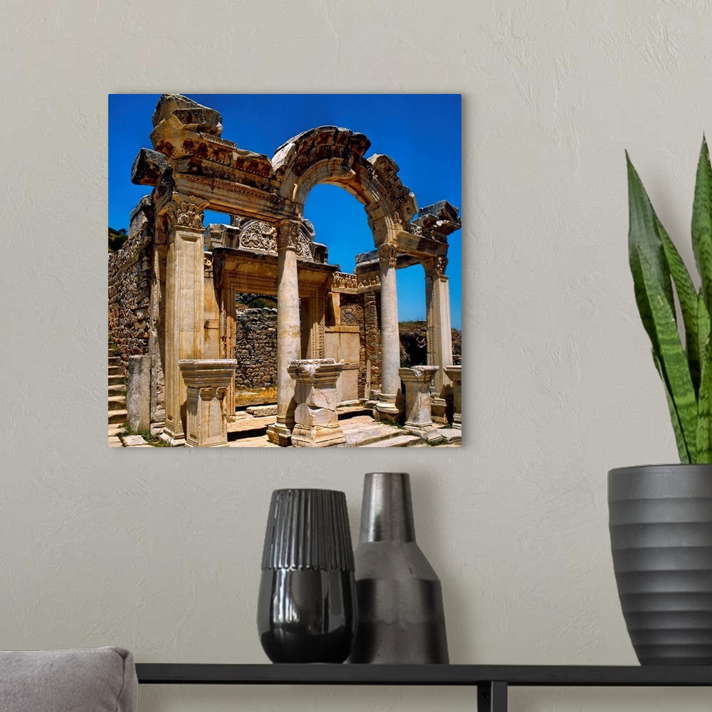A modern room featuring Turkey, Ephesus, Curetes's Street, Hadrian's Temple