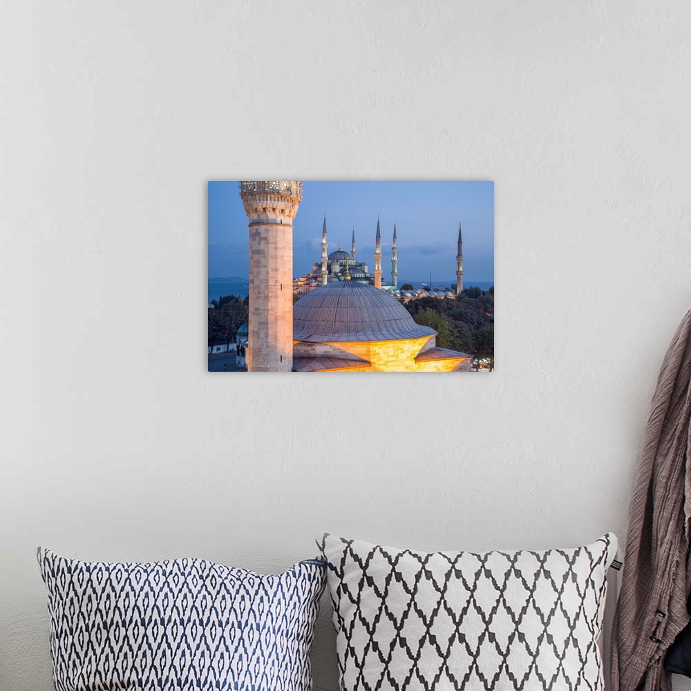 A bohemian room featuring Turkey, Marmara, Istanbul, Blue Mosque, Sultan Ahmed Mosque, Firuz Aga mosque and Sultan Ahmed Mo...