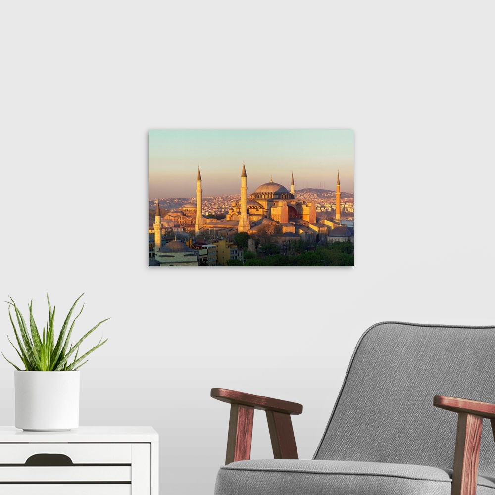 A modern room featuring Turkey, Marmara, Istanbul, St Sophia (Hagia Sophia) Mosque