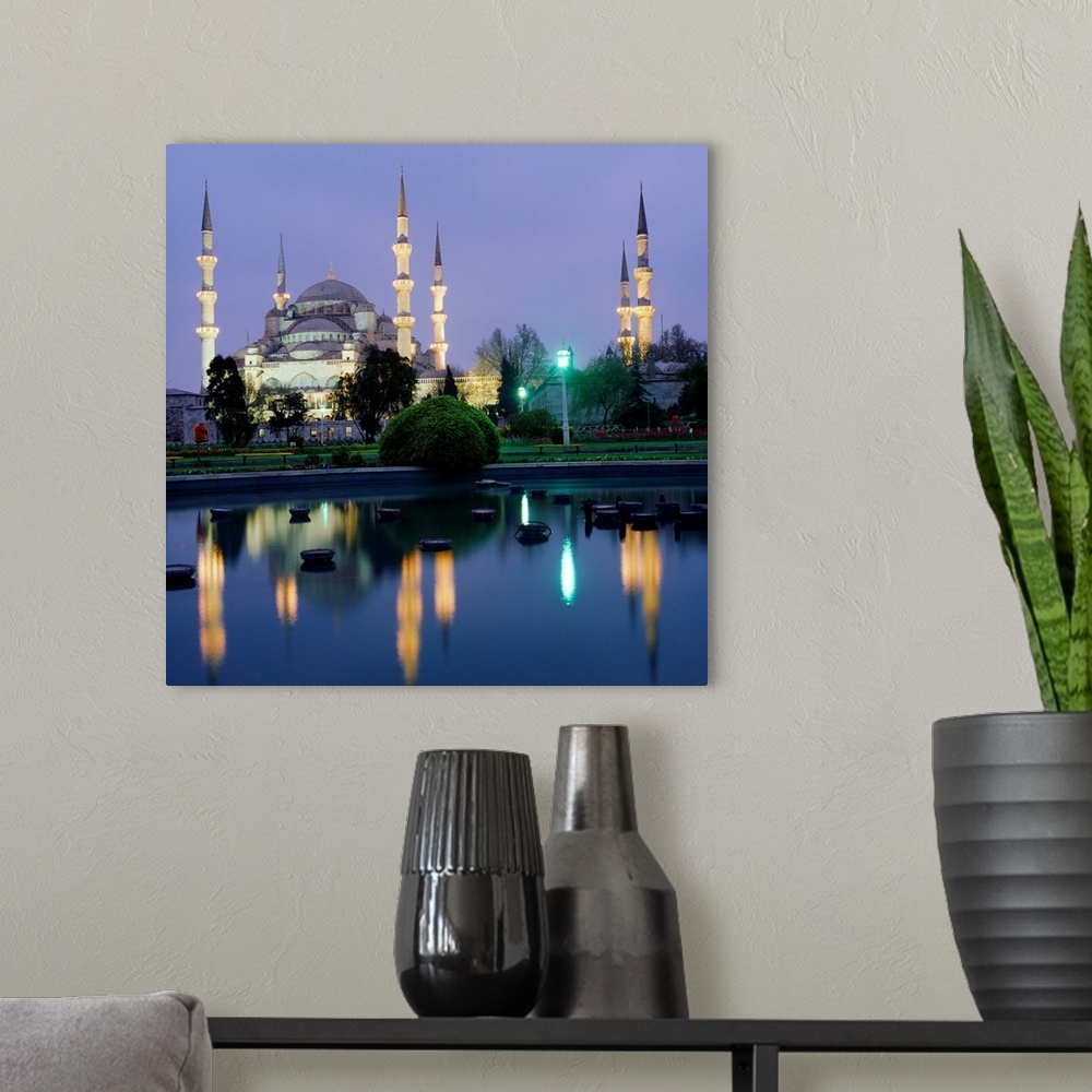 A modern room featuring Turkey, Istanbul, Sultan Ahmet Mosque (Blue mosque)