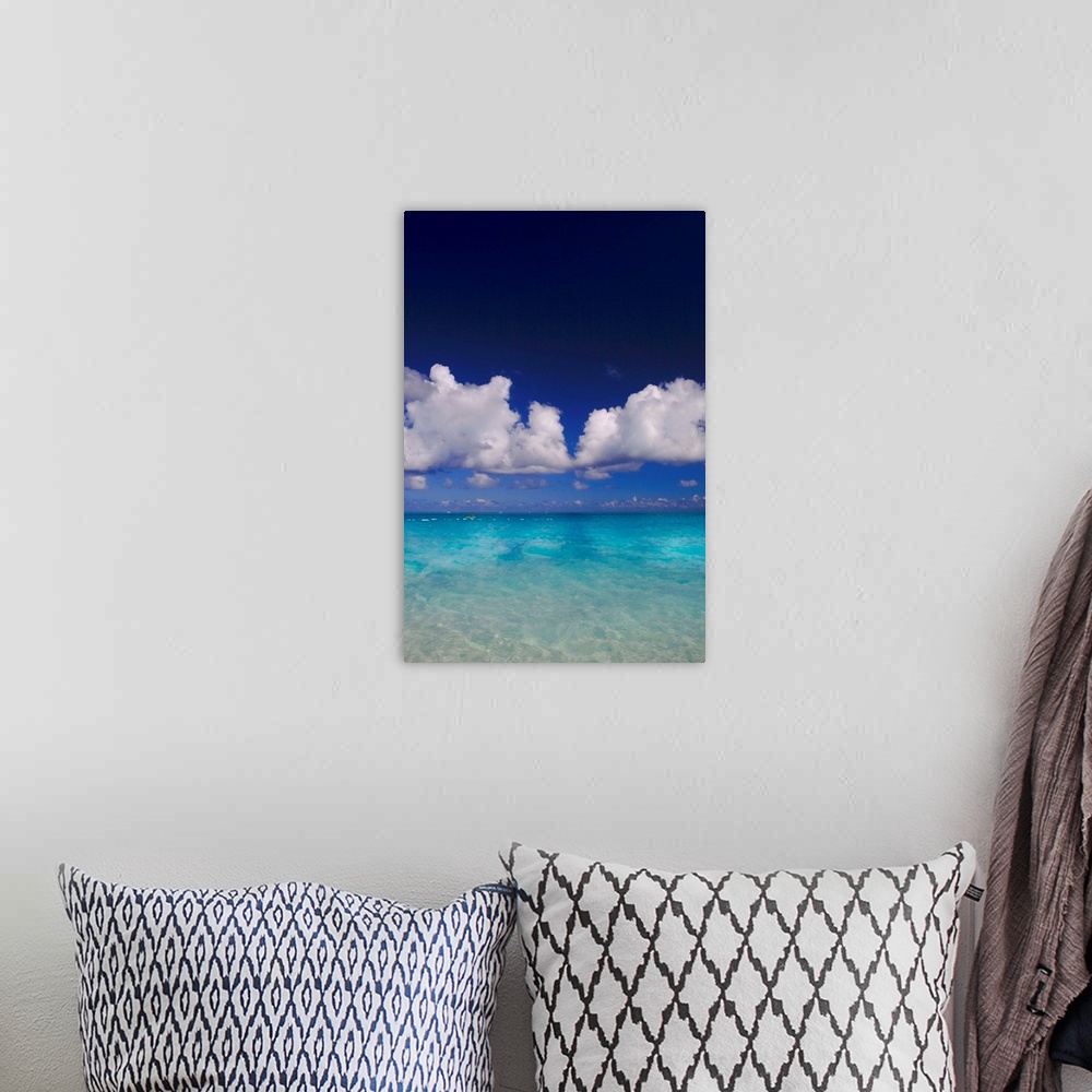 A bohemian room featuring Turks and Caicos, Providenciales, Grace Bay Beach, Sea and Clouds