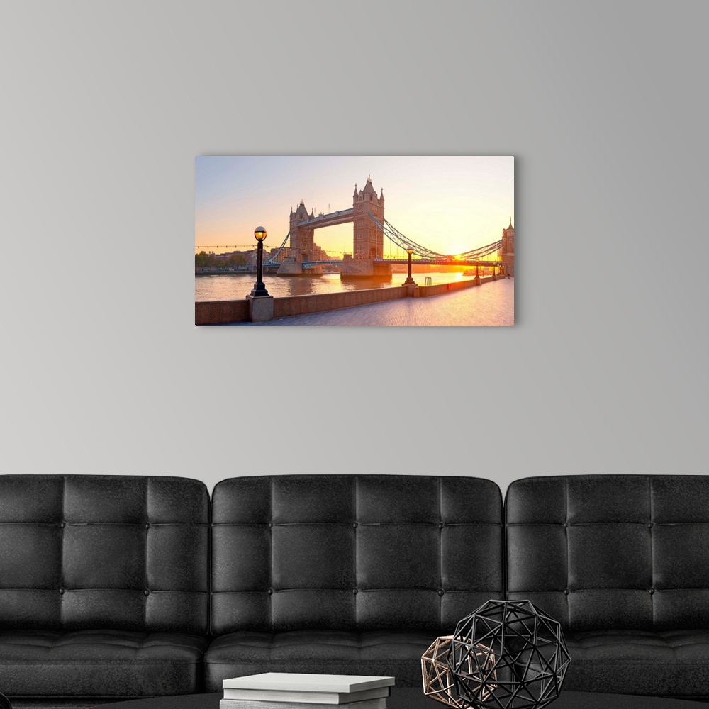 A modern room featuring UK, England, Great Britain, Thames, London, Tower Bridge