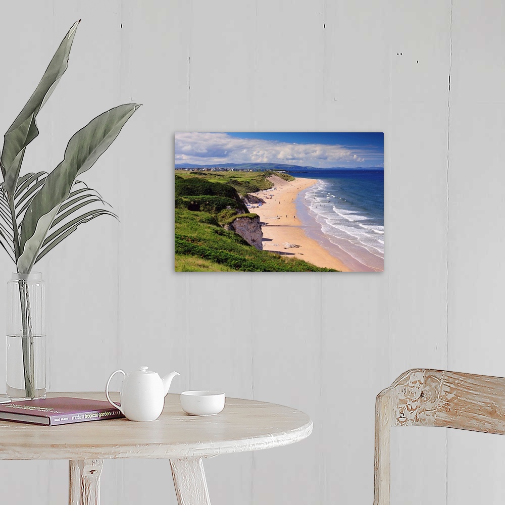 A farmhouse room featuring UK, Northern Ireland, White Rocks Bay and beach, along the Causeway Coast