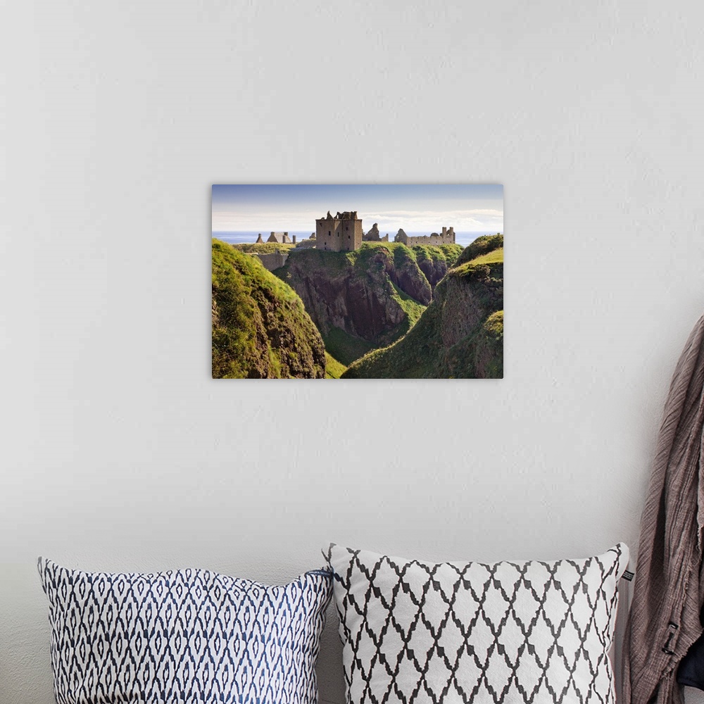 A bohemian room featuring UK, Scotland, Great Britain, North sea, Aberdeenshire, Dunnottar castle
