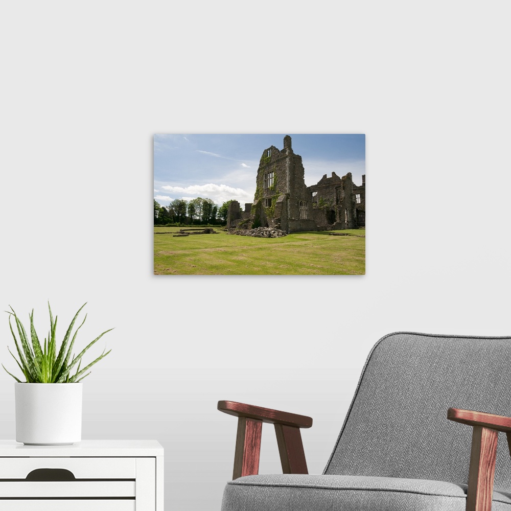 A modern room featuring UK, Wales, Great Britain, Gower Peninsula, Swansea, Neath Abbey, ruins
