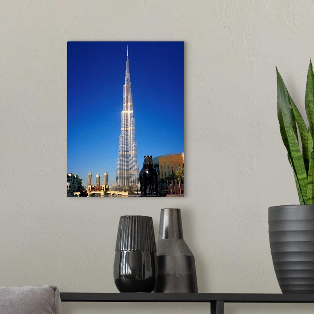 A modern room featuring United Arab Emirates, Dubai, Middle East, Gulf Countries, Arabian peninsula, Dubai City, Burj Kha...