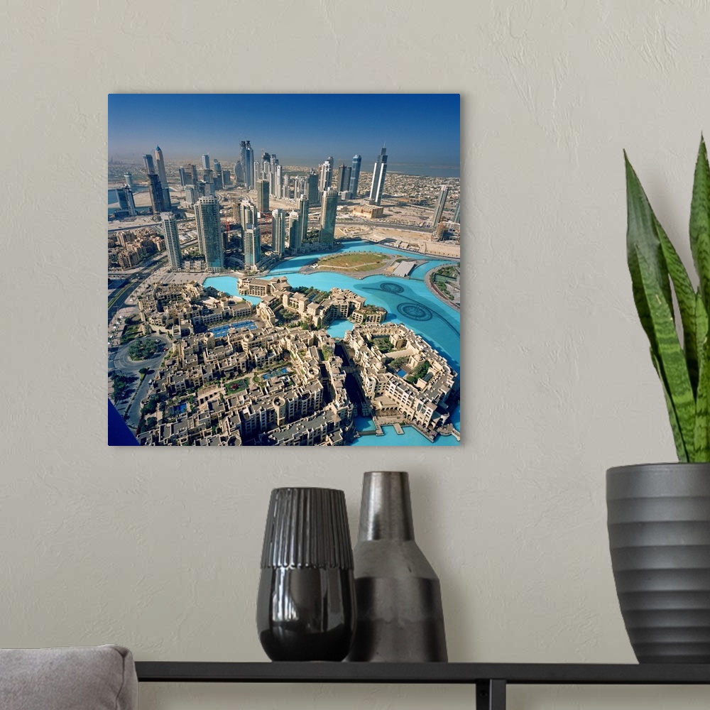 A modern room featuring United Arab Emirates, Dubai, Middle East, Gulf Countries, Arabian peninsula, Dubai City, Downtown...