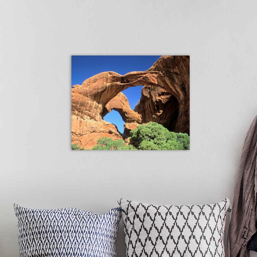 A bohemian room featuring United States, Arches National Park, Utah, Double Arch
