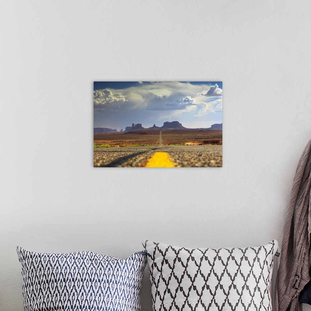 A bohemian room featuring United States, Arizona, Monument Valley Tribal Park, Sunset